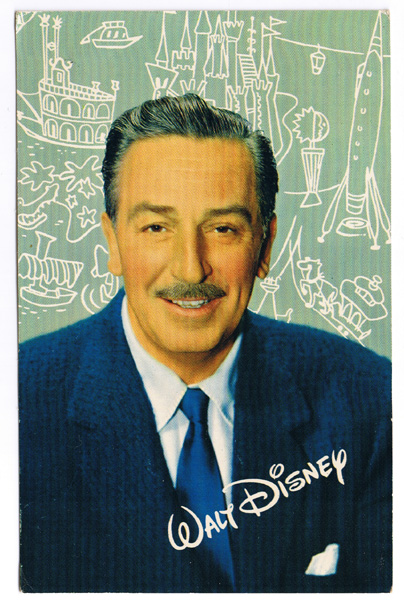 Vintage Walt Disney  Postcard