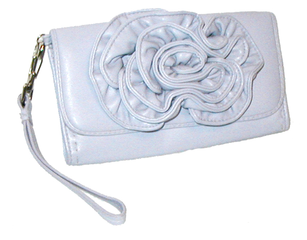 Vintage Purple 80s Flower Purse
