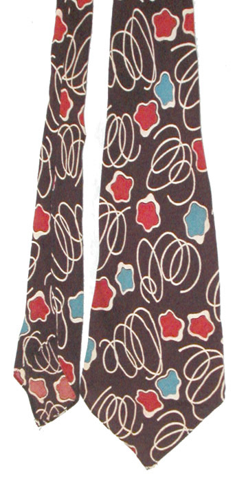 VINTAGE AMOEBA TIE