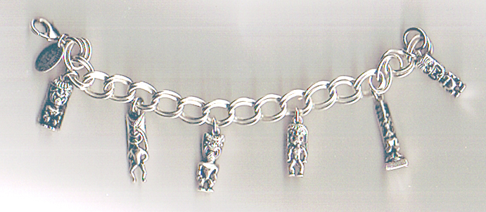 Tiki Charm Bracelet
