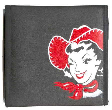 Retro Cowgirl CD Case