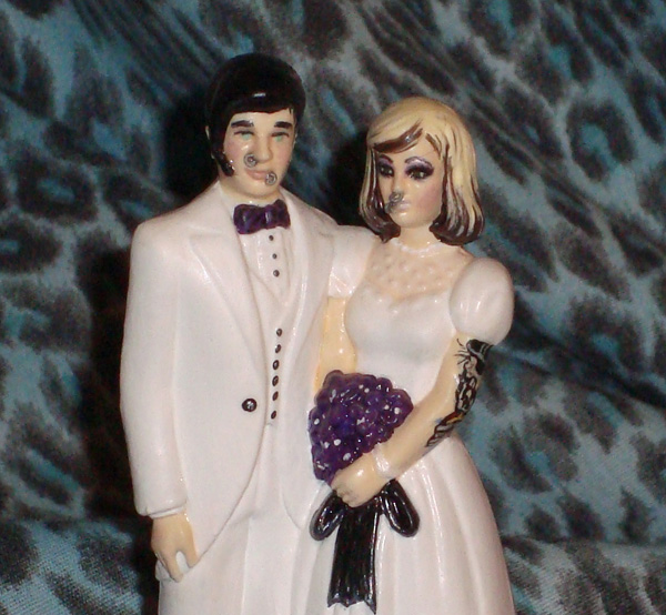 Pierced Topper with Custom Hair