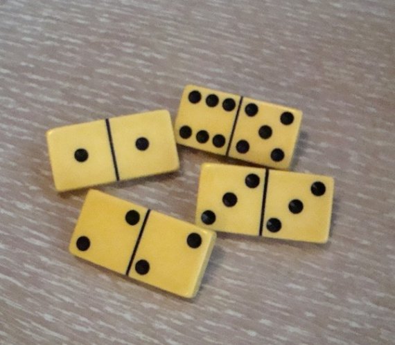 Domino Brooches