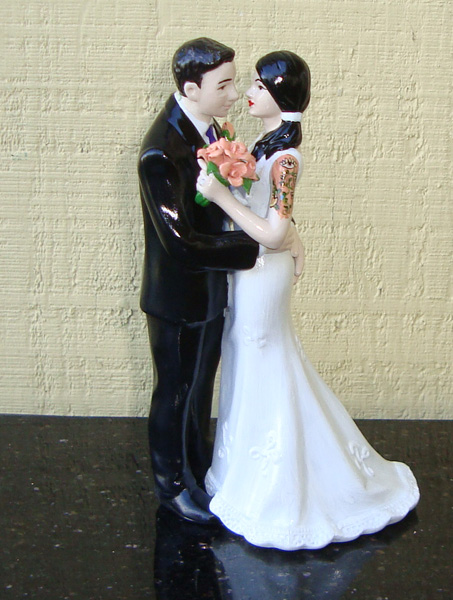 Tattooed Main Squeeze Cake Topper
