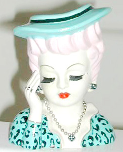 ReVamped Vintage Headvase