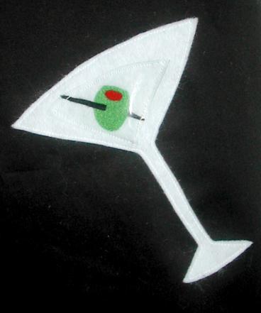Martini Pencil Skirt
