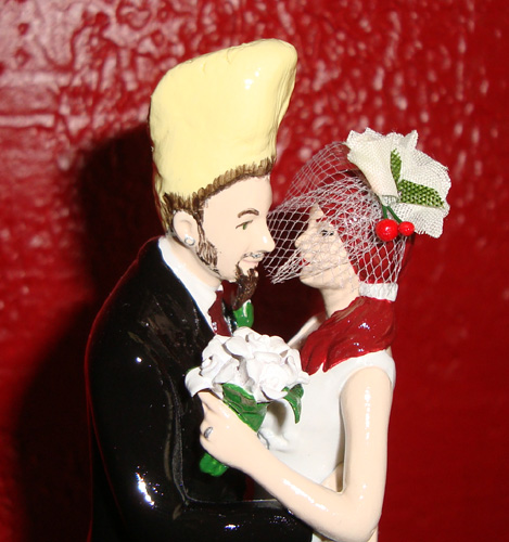Main Squeeze Cake Topper with Custom Hair