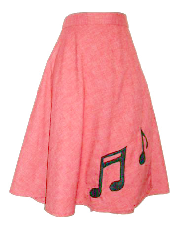 ReVamped Music Note Skirt