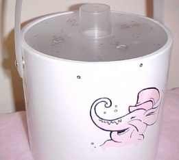 Pink Elephant Ice Bucket