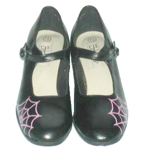Pink Spiderweb Shoes