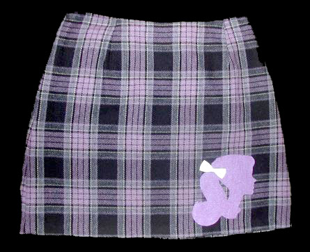 Plaid Barbie Girl Skirt