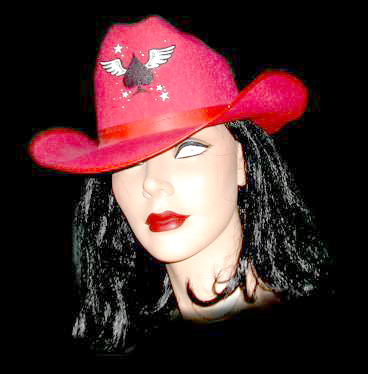 Flying Spade Cowboy Hat