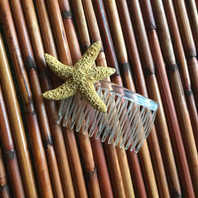 Starfish Hair Comb