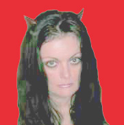 Devil Horn Hair Clips