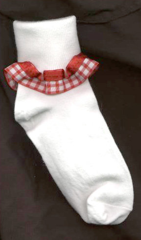 Schoolgirl Ruffle Socks