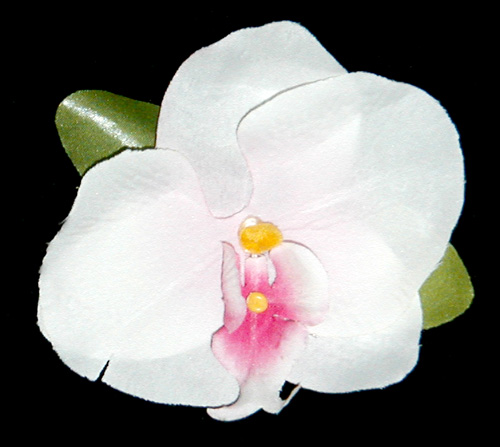Pink Orchid Hair Clip