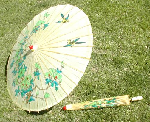 Retro Paper Parasols!
